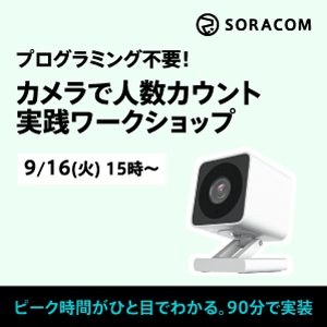 プログラミング不要！カメラで人数カウント実践ワークショップ